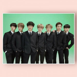 БТС BTS плакат А3 30х42 см. L184095
