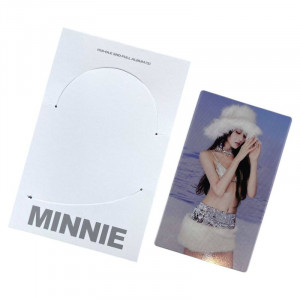 Прозрачная карта официальная Минни Minnie Б/У L193007