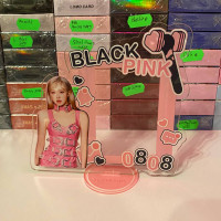 Рамка з фігуркою Розе з BLACKPINK для к-поп карток L820465