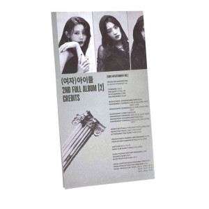 Тексты песен официальные Джи Айдл (G)I-dle 2nd Black L192001